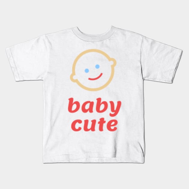 Cute Baby Kids T-Shirt by Gnanadev